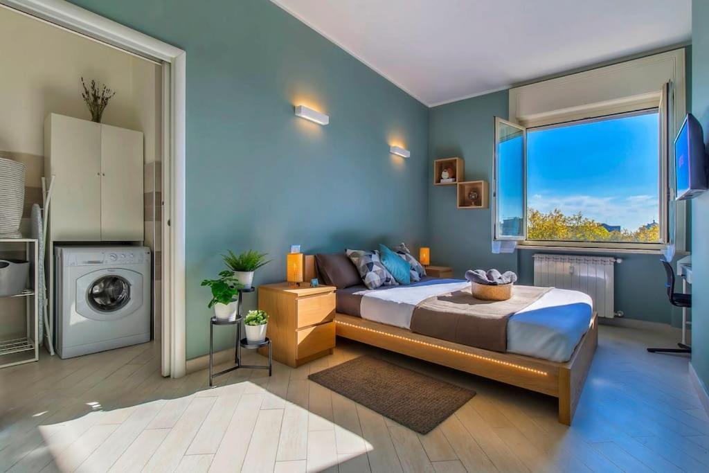 Charmy & Cozy Panoramic Flat 50M From M4 Stop Milano Dış mekan fotoğraf